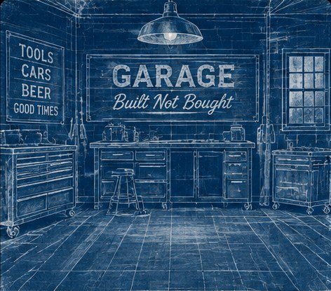 Garage Blueprint background preview