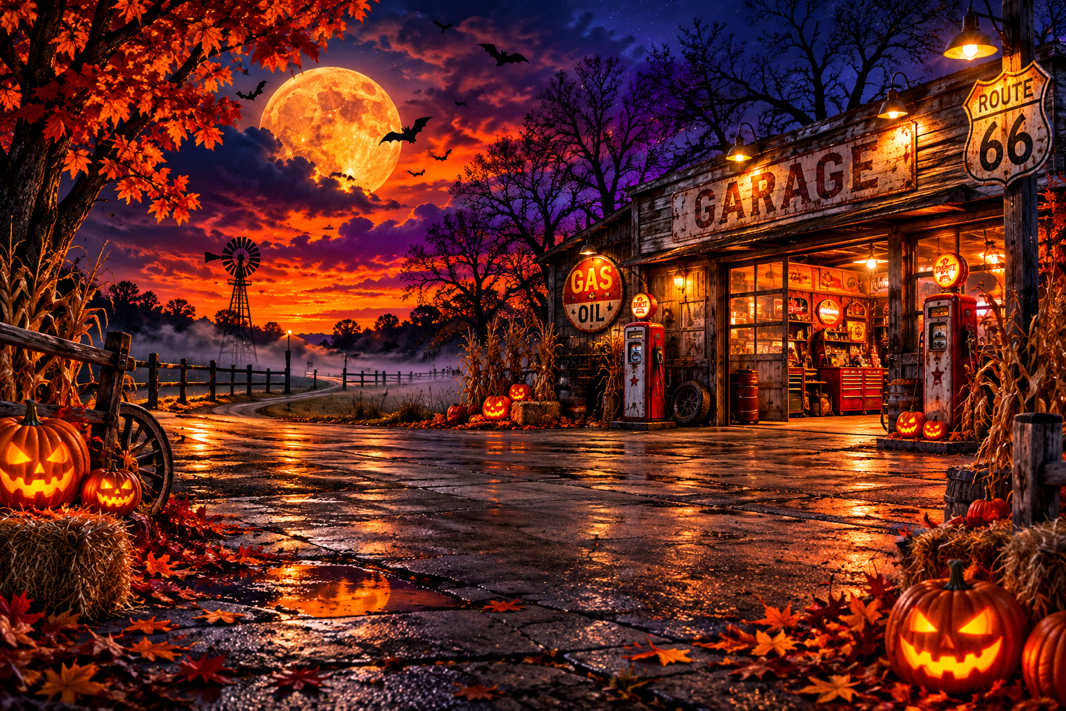 Halloween background preview